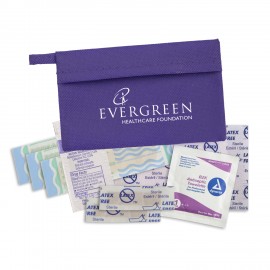 Logo Branded Quick Care Non-Woven First Aid Kit