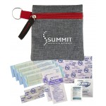 Heathered First Aid Kit with Logo