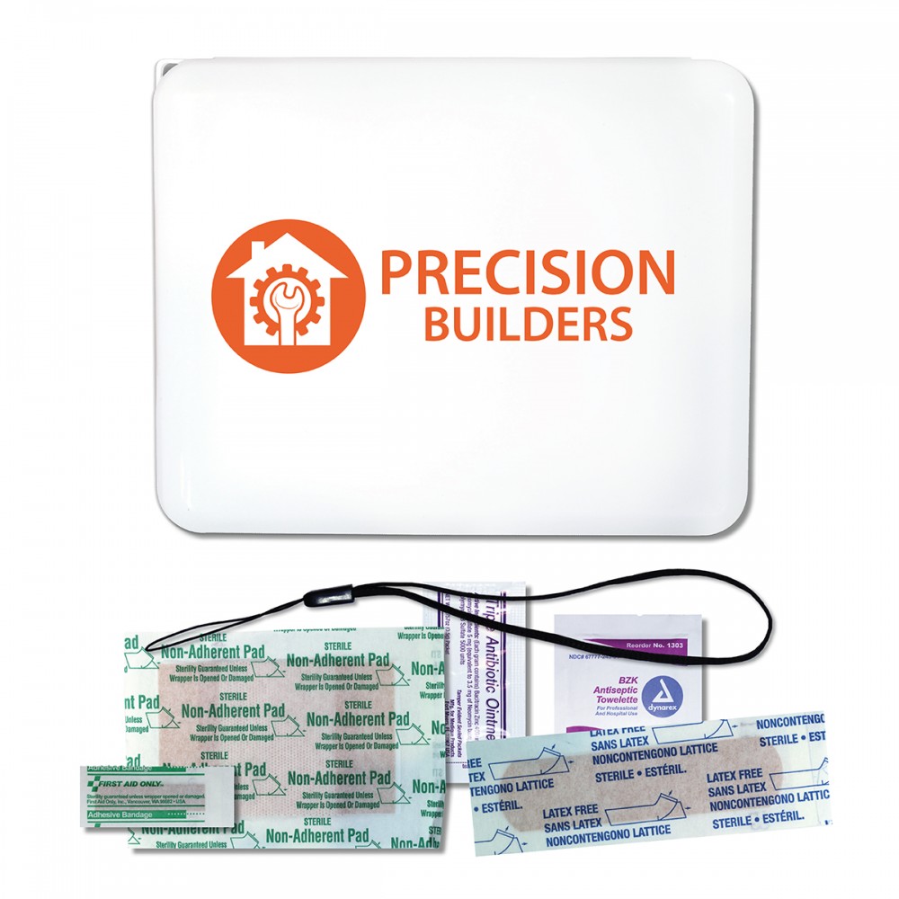 MicroHalt First Aid Kit with Logo