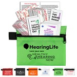 "Altair" 26 Piece First Aid Kit in Zipper Pouch with Logo