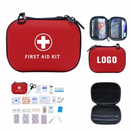 Outdoor 124 PCS First Aid Kit with Logo