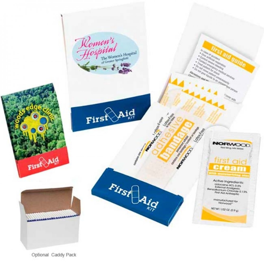 Good Value Pocket First Aid Kit Logo Printed Good Value Pocket First Aid Kit Logo Printed
