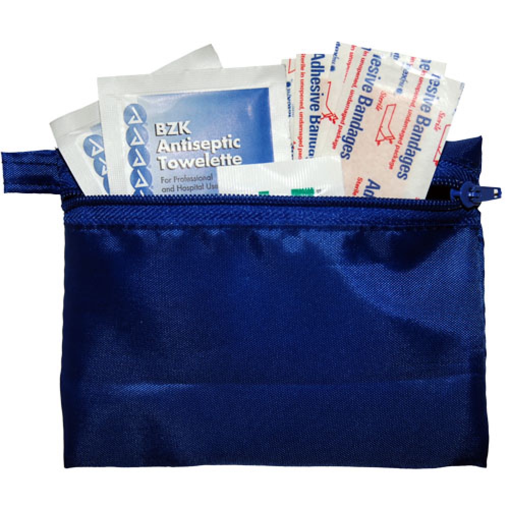 First Aid Kit Zippered Pouch with Logo