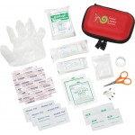 34 Pc First Aid Kit with Logo