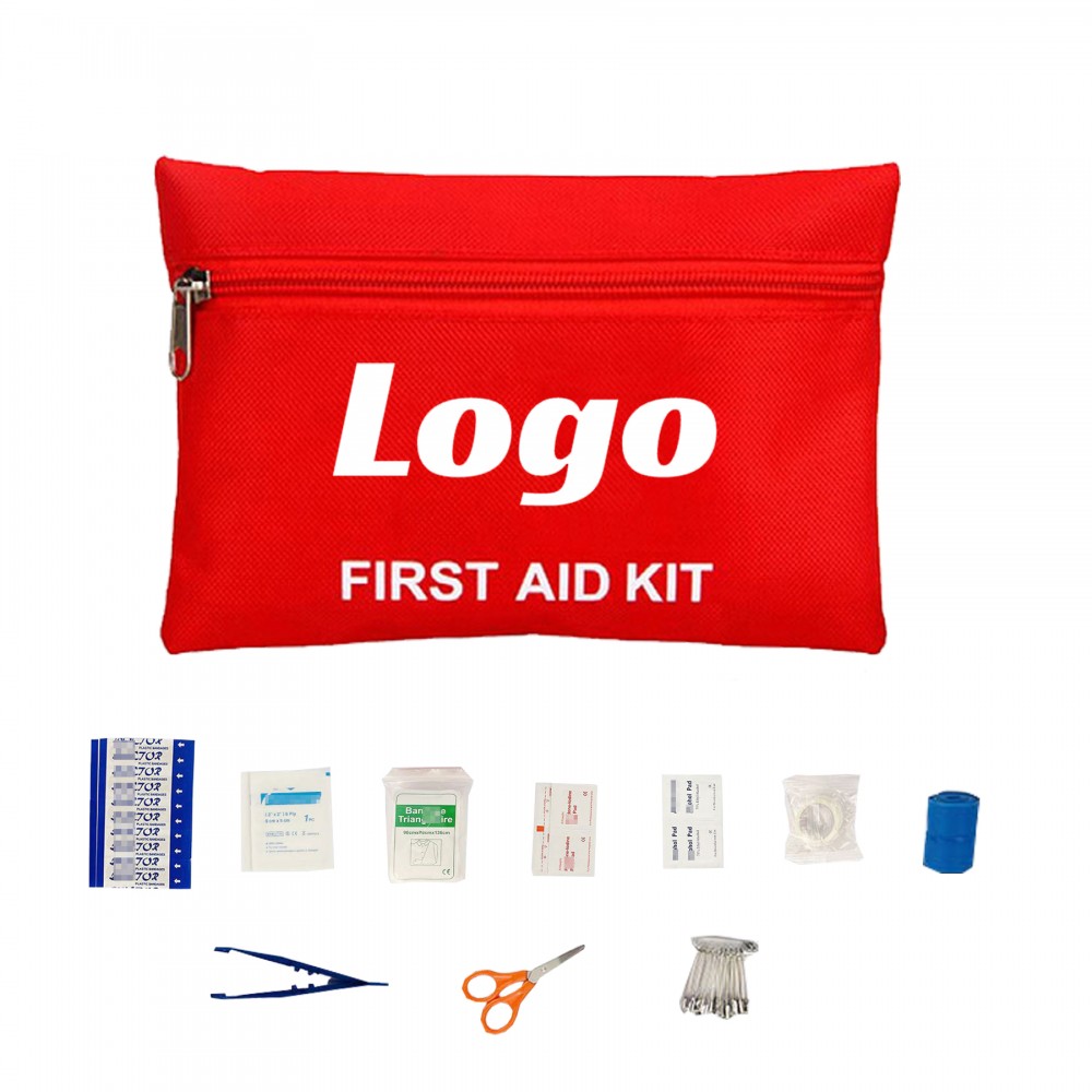 Mini First Aid Kit Wellness Packet with Logo