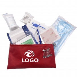 Logo Branded Full Color First Aid Emergency Kit