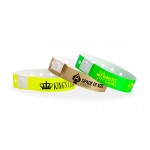 Custom Printed Plastic Narrow Custom Wristbands