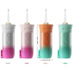 Custom USB Rechargeable Cordless Water Flosser Portable Oral Irrigator Tooth Cleaner Kit