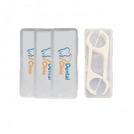 Custom Oral Care 10pcs Portable Private Label Mint Flavored Container Flosser Dispenser Case Dental Floss  Custom Oral Care 10pcs Portable Private Label Mint Flavored Container Flosser Dispenser Case Dental Floss