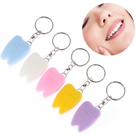 Logo Branded Dental Floss Keychain  Logo Branded Dental Floss Keychain