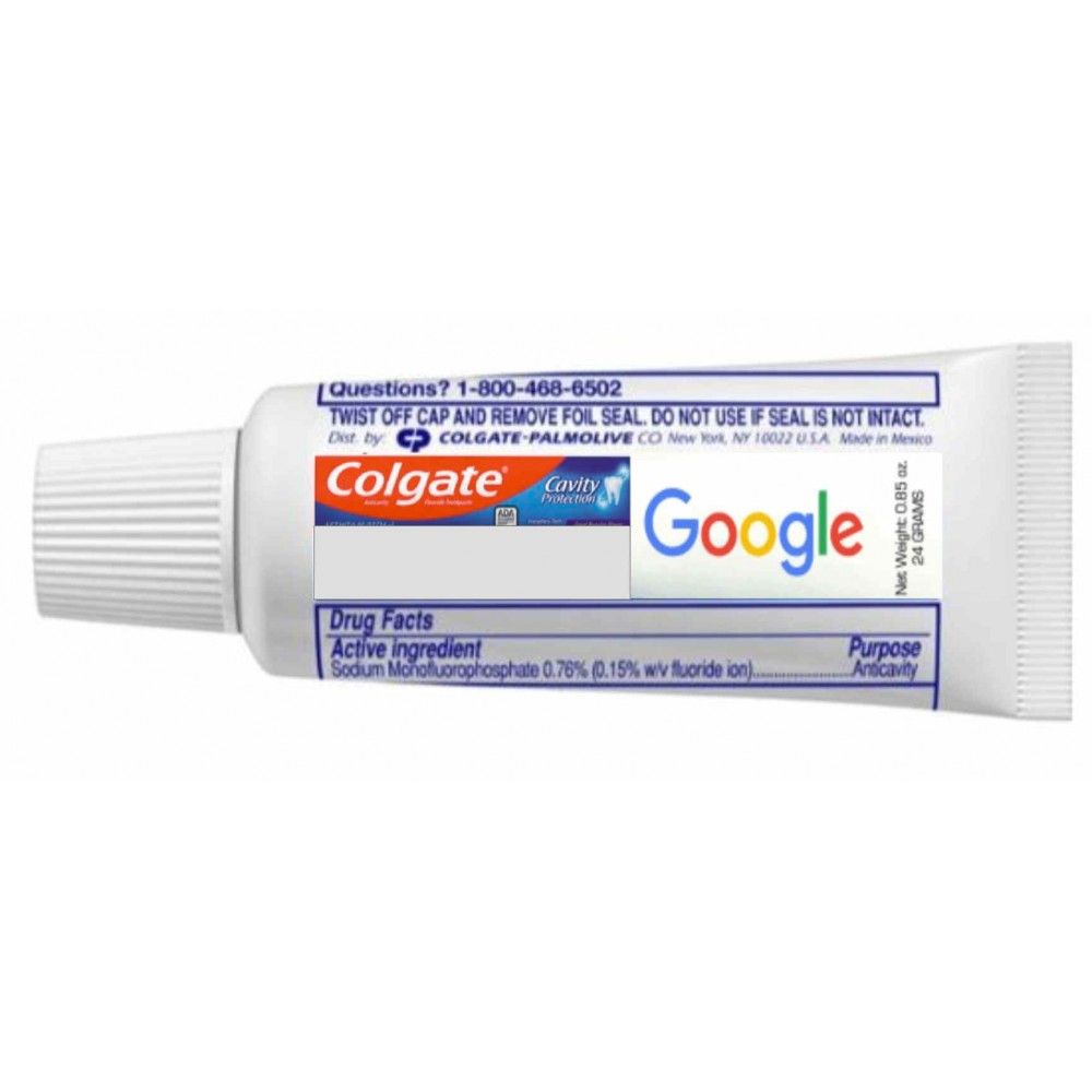 Name Brand - Toothpaste .85oz with Custom Logo with Logo