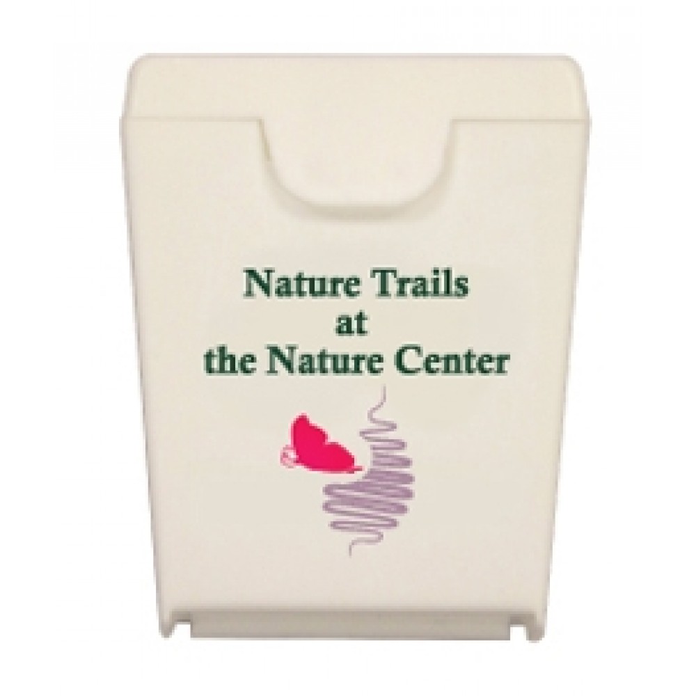 Waxed Nylon Dental Floss - Plain Logo Branded Waxed Nylon Dental Floss - Plain Logo Branded