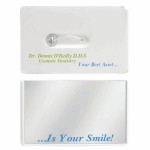 Logo Branded Credit Card Dental Floss w/Mirror