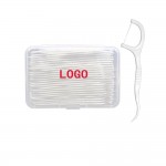 Logo Branded Portable Dental Floss With Box (50 pcs)