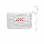 Portable Dental Floss With Box (50 pcs) with Logo