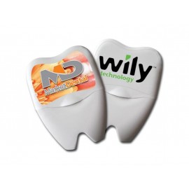 Custom Large Tooth Shaped Dental Floss  Custom Large Tooth Shaped Dental Floss
