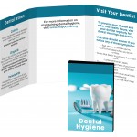 Customized Awareness Tek Booklet with Tooth Shaped Dental Floss With Key Chain