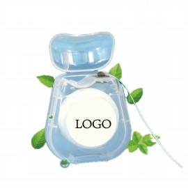 60 yards Mint Dental Floss with Logo