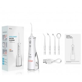Water Dental Flosser Tips Portable Oral Irrigator with Logo  Water Dental Flosser Tips Portable Oral Irrigator with Logo