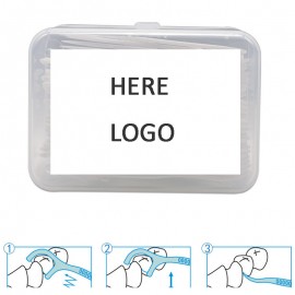 50 Count Dental Floss And Case Custom Printed