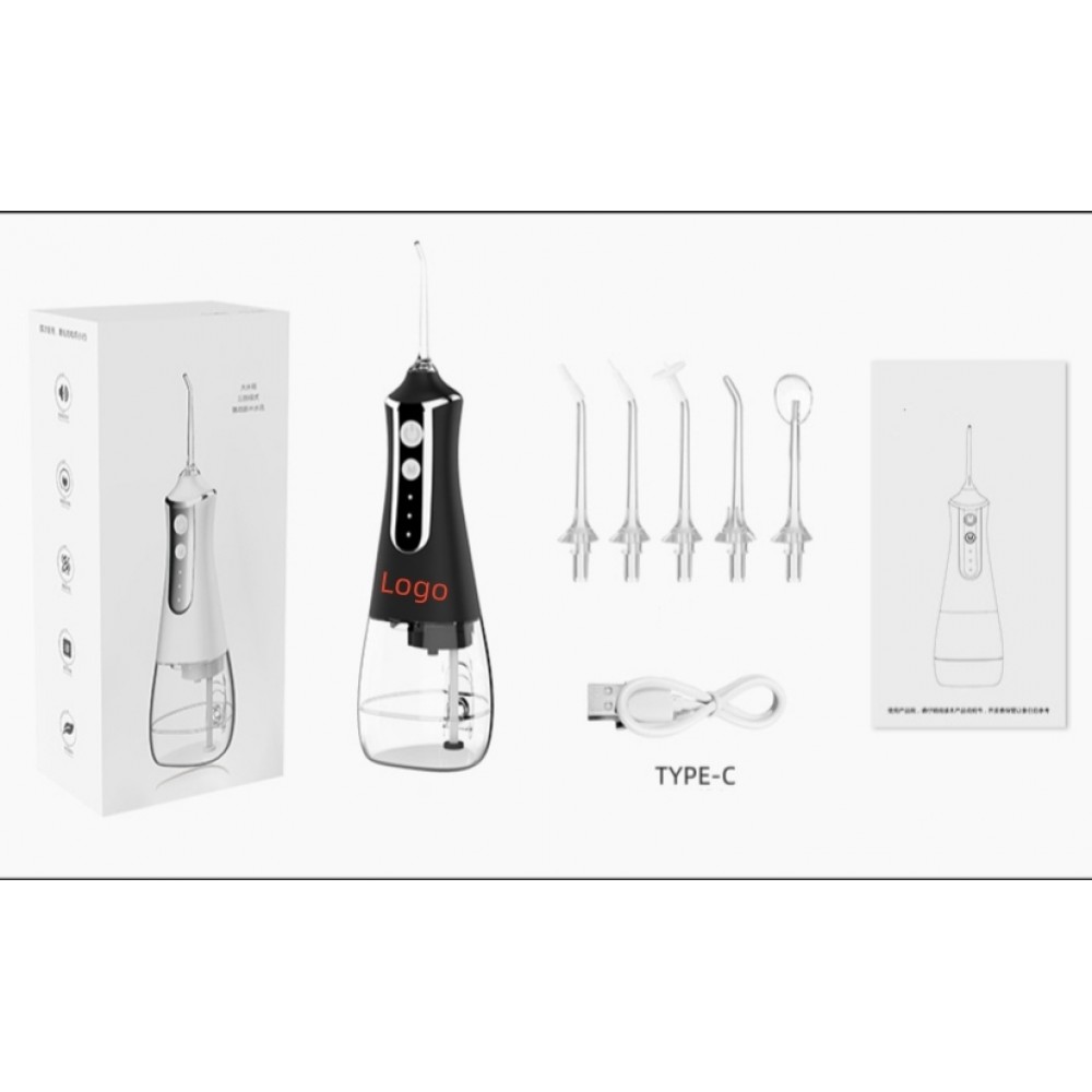 Water Dental Flosser Portable Oral Irrigator for Teeth with Logo Water Dental Flosser Portable Oral Irrigator for Teeth with Logo
