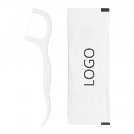 Toothpick Flosser with Logo