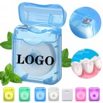 55 yards Mint Dental Floss with Logo