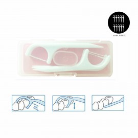 Customized Silkscreen PE Dental Floss Kit