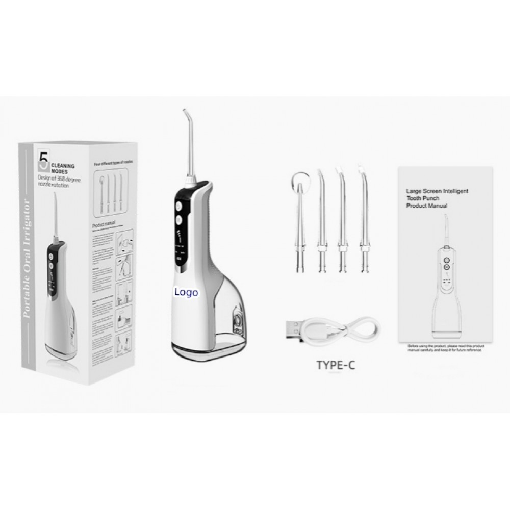 Water Dental Flosser Portable Oral Irrigator for Teeth with Logo Water Dental Flosser Portable Oral Irrigator for Teeth with Logo
