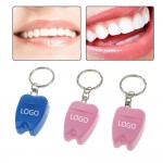 Teeth Cleaning Dental Floss Key Chain Key Ring with Logo