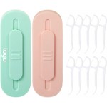 Logo Branded 10PC/Box Automatic Dental Floss Storage Box