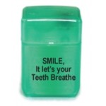 Logo Branded Waxed Dental Floss - Mint