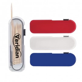 Toothpick Carrier with Logo  Toothpick Carrier with Logo