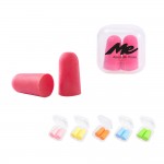 Ear Plugs w/Clear Case with Logo