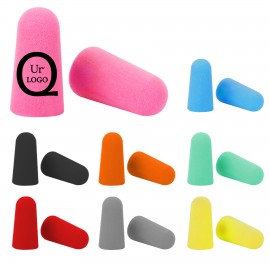 Bullet-Shaped Sound-Isolating Earbud with Logo