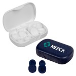 Custom TBD Adjustable Fit Noise Reduction Earplugs with Case