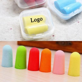 Promotional Reusable Foam Ear Plugs w/Case