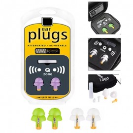 Customized Portable Two-Layer Noise Cancelling Earplugs
