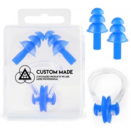 Custom Swimming Earplugs Nose Clip