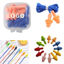 Reusable Silicone Ear Plugs with Logo  Reusable Silicone Ear Plugs with Logo