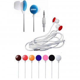 Logo Branded Colorful Ear Buds