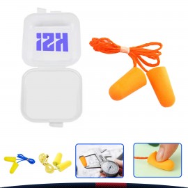 Logo Branded Blarn Corded Earplugs