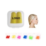 Foam Ear Plugs In Case with Logo