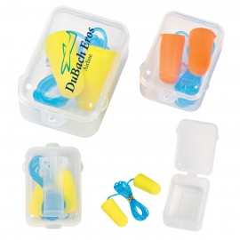 Custom Vibrant Ear Plugs with Case for Travel