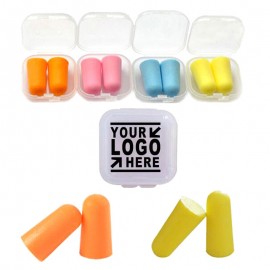 Custom Printed Foam Sleep Earplug Set