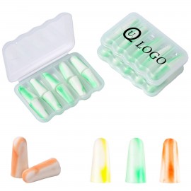 Custom Five Pair Memory Foam Earplugs