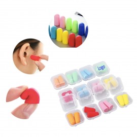 Custom Anti-Noise Ear Plug In Square Case