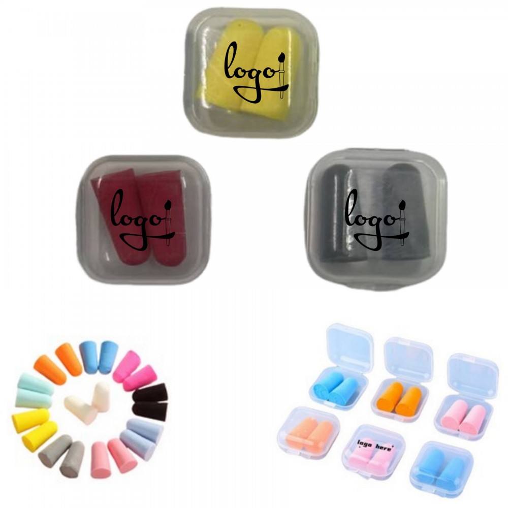 Foam Earplugs with Logo
