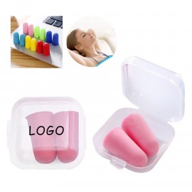 Noise-Cancelling Earplugs with Logo