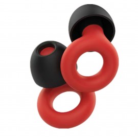 Customized Circle Reusable Silicone Ear Plugs For Noise Reduction